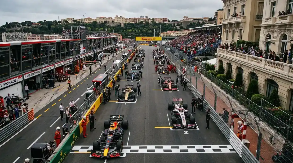 F1 starting grid to race winner conversion rate data showing correlation between pole and victory