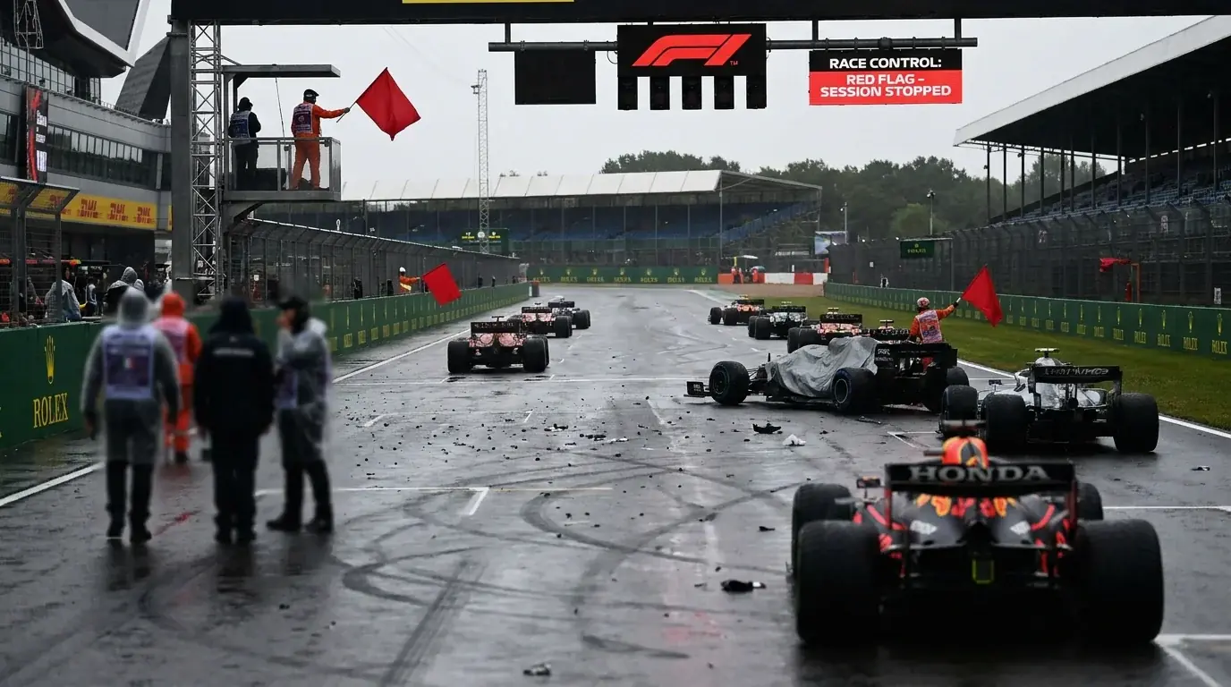 F1 race abandoned due to conditions showing bookmaker void bet policies for cancelled Grand Prix events