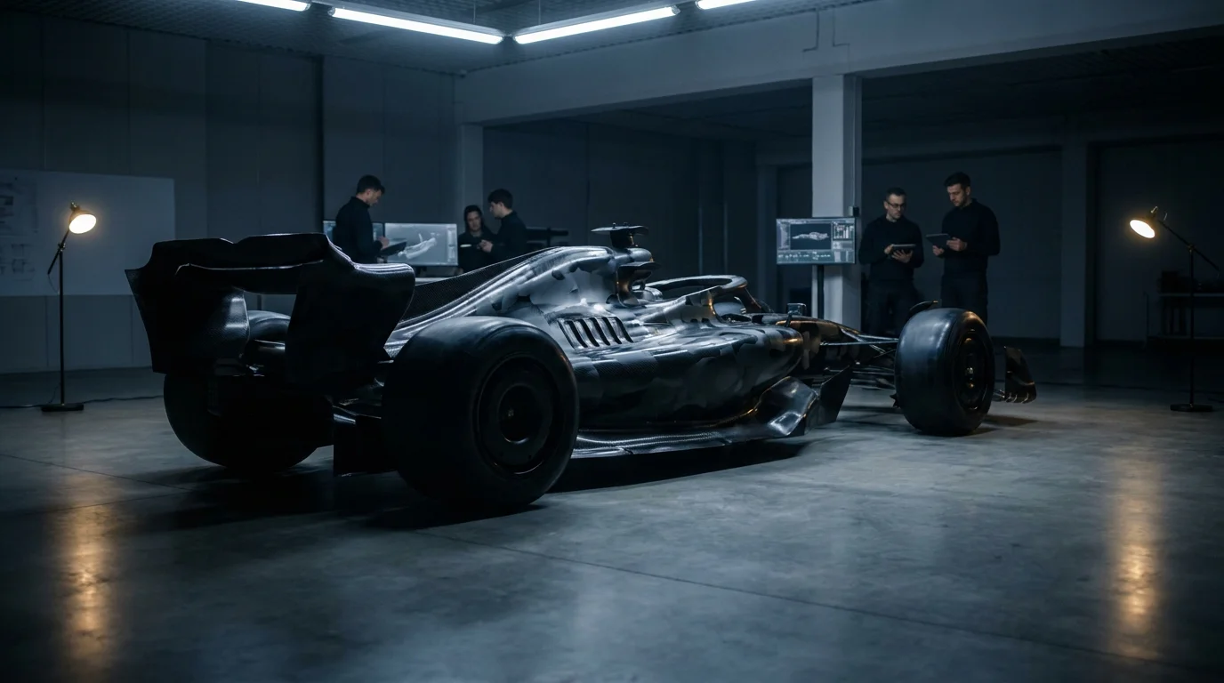 F1 car designs evolving under new regulations illustrating how rule changes scramble championship odds