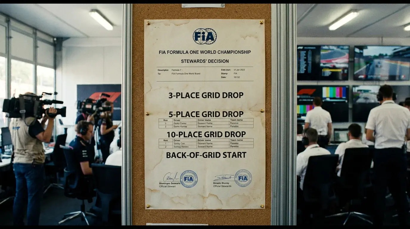 F1 team choosing strategic power unit penalty at favourable circuit for back-of-grid recovery advantage