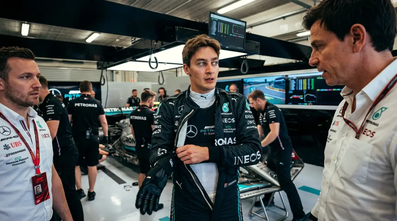 F1 driver adapting to new team car showing performance expectation reset affecting championship betting profile
