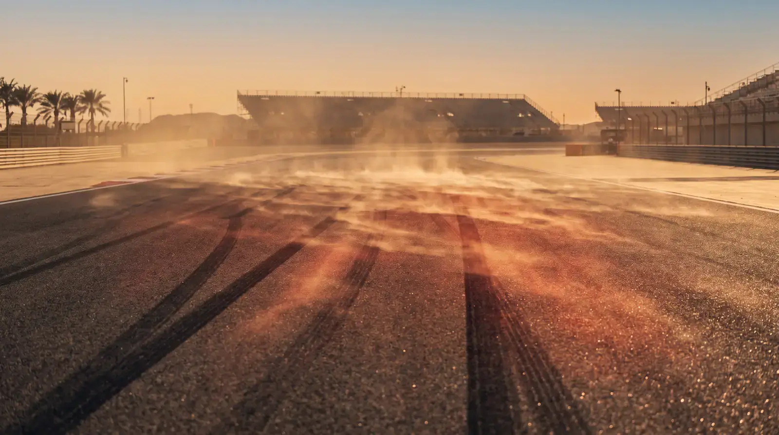 F1 track surface temperature measurement showing heat impact on tyre compound performance and strategy