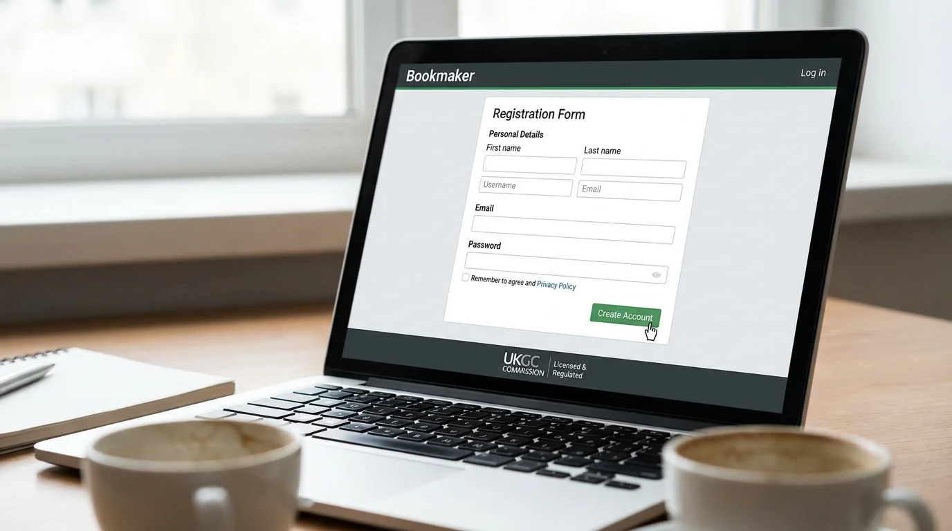 UKGC licence verification on bookmaker website confirming regulated status for UK F1 betting